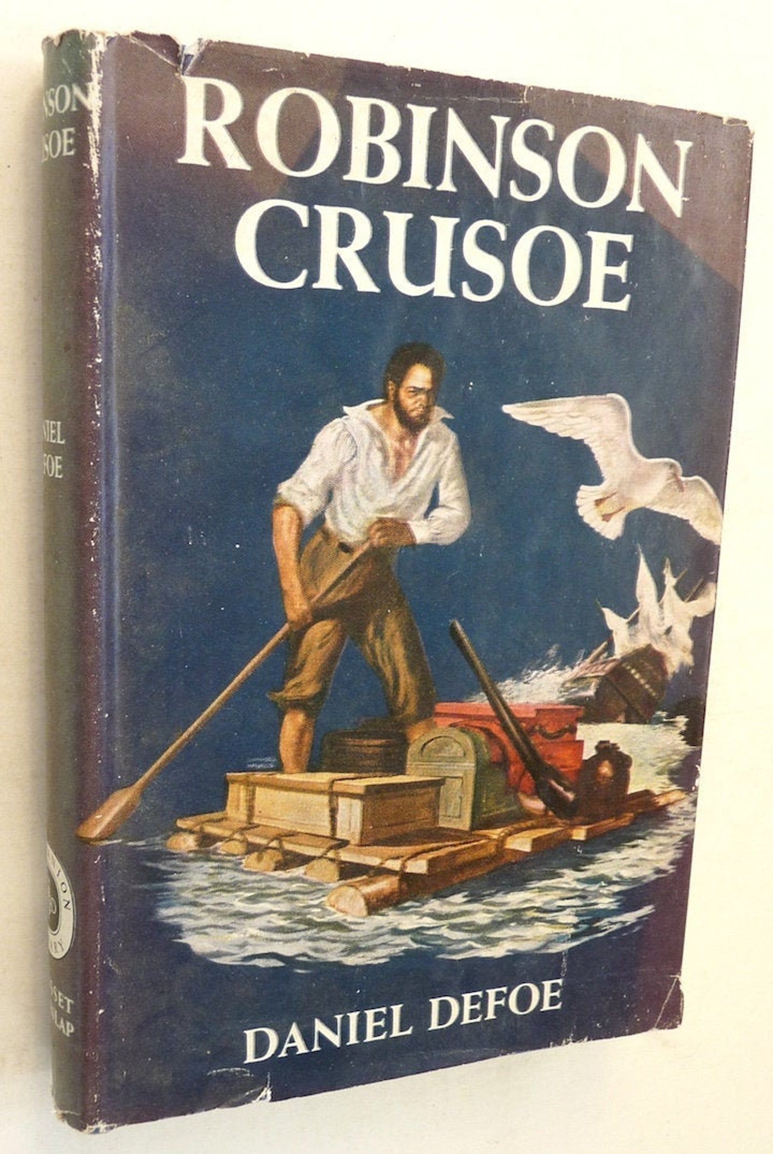 Robinson Crusoe Daniel Defor Classic Vintage Childrens Book - Etsy