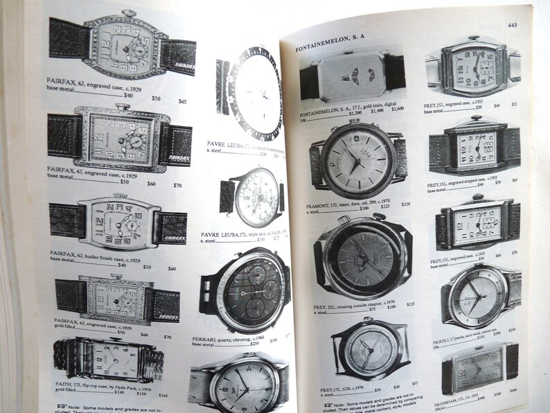 Complete Price Guide Watches Shugart Gilbert Reference Book No Etsy