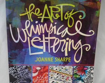 Art Whimsical Lettering Art Book Sharpe how to drawing design