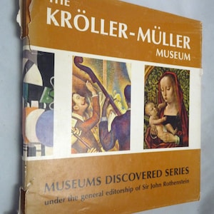 Kroller Muller Museum Otterlo Holland Joosten vintage art book painting sculpture