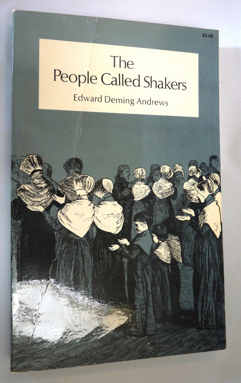 People Called Shakers Andrews Book History Religion Engravings Decorative Arts Clothing Nh Ny