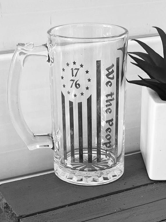 1776, We the people Beer mug