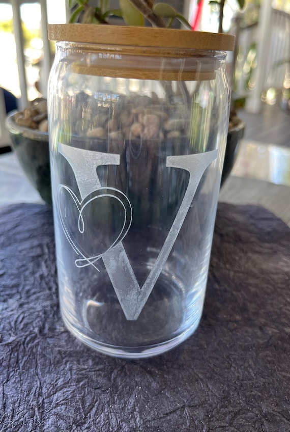Personalized 16oz Glass Tumbler