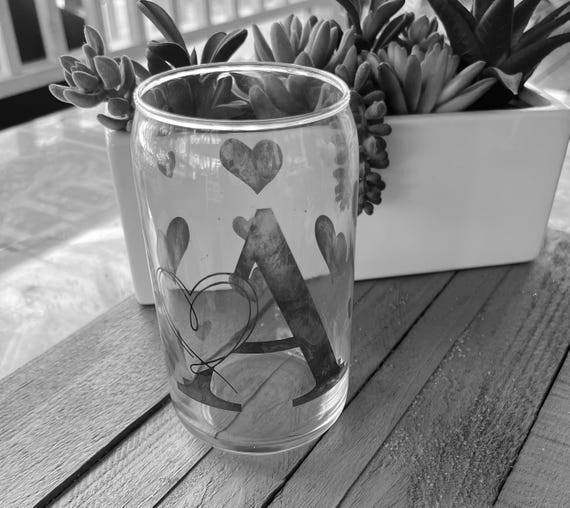 Personalized Glass Tumbler