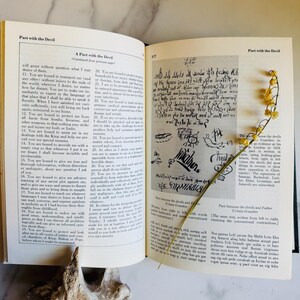 1959 Encyclopedia of Witchcraft and Demonology, Antique Occult Text image 3