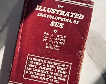 Illustrated 1954 Encyclopedia of Sex, Vintage Medical Textbook