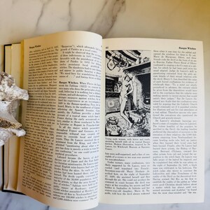 1959 Encyclopedia of Witchcraft and Demonology, Antique Occult Text image 4