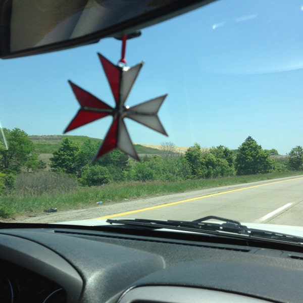 Maltese Cross Hanging Ornament