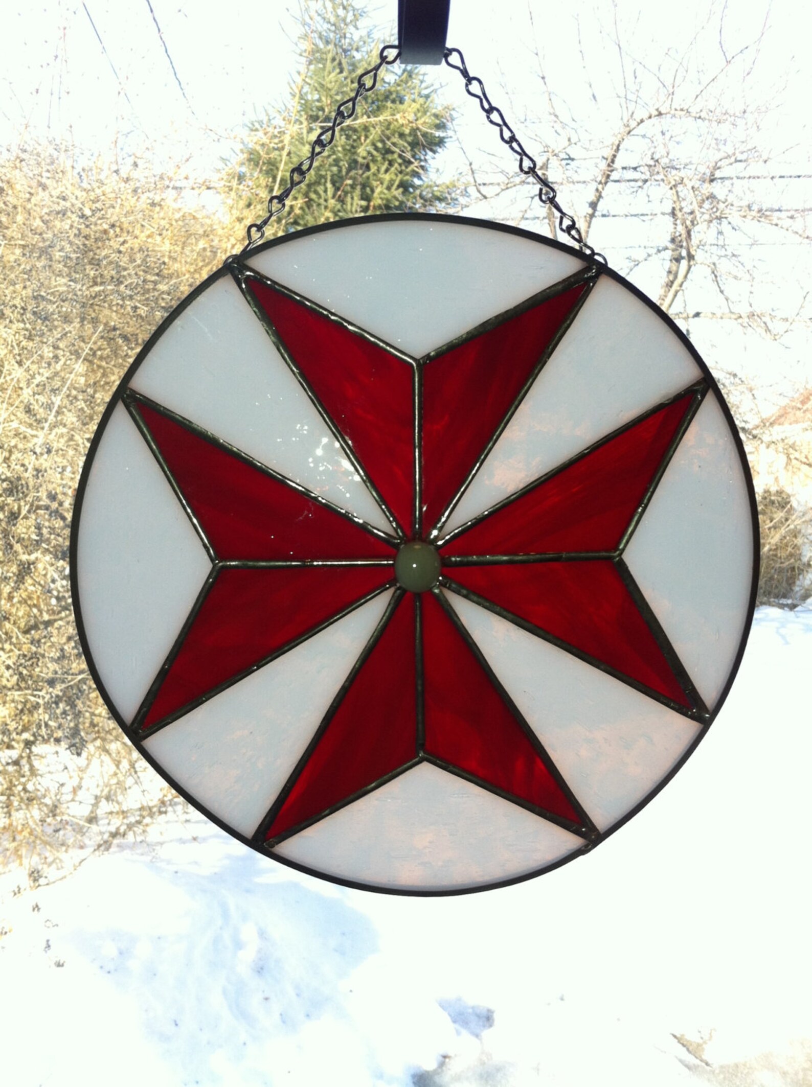 Circular Maltese Cross Etsy