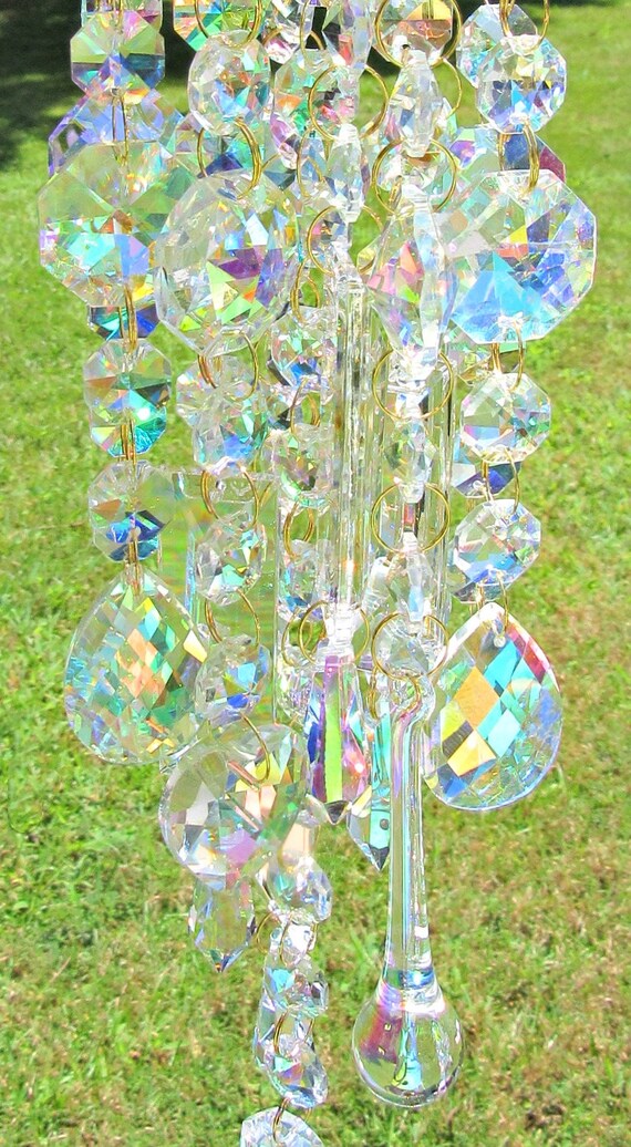 Ab Crystal Wind Chime Chimes Garden Gift Patio Decor - Make Chinese Glass Wind Chimes Ab Crystal Wind Chime Chimes Garden Gift Patio Decor - Make Chinese Glass Wind Chimes