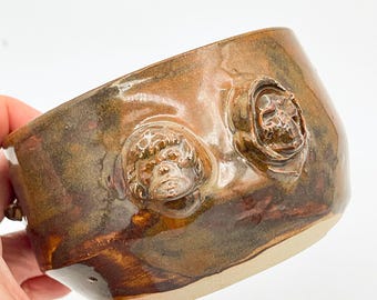 Handmade He-Man Mug – Masters of the Universe Fan Collectible | Bronze Glaze | MOTU Display Piece