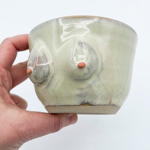 Handmade Breast Mug
