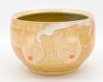 Handmade Female Body Mug – Ceramic Breast Cup | Feminism & Empowerment | Unique One-of-a-Kind