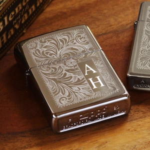 Celestial Magic Ritual Brass Lighter Case: Ignite Your Inner Flame