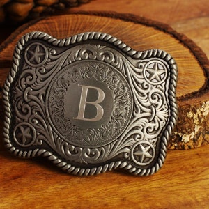 Engraved Custom Belt Buckle, Personalized Groomsmen Belt Buckle, Groomsman Gifts image 2