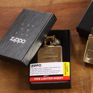 Zippo Gold Flashed Pipe Insert SKU: 65845-000003
