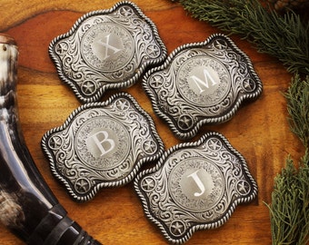 Engraved Custom Belt Buckle, Personalized Groomsmen Belt Buckle, Groomsman Gifts
