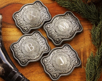 Engraved Belt Buckle, Personalized Belt Buckle, Groomsman Belt Buckle, Cowboy Belt Buckle