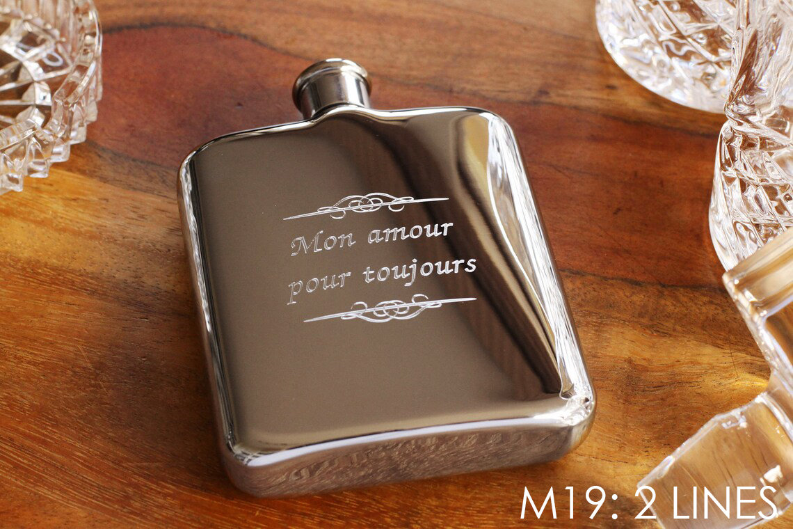 Custom Engraved Flask 5oz Personalized Brumate Flask 