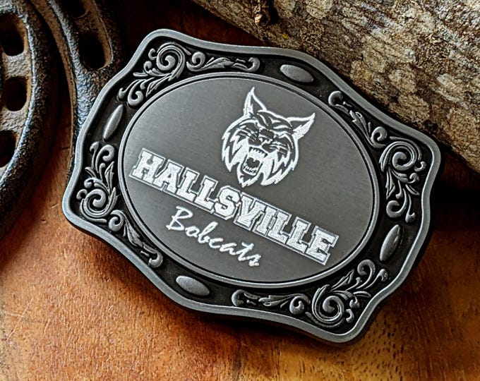 Custom Company Logo Belt Buckle