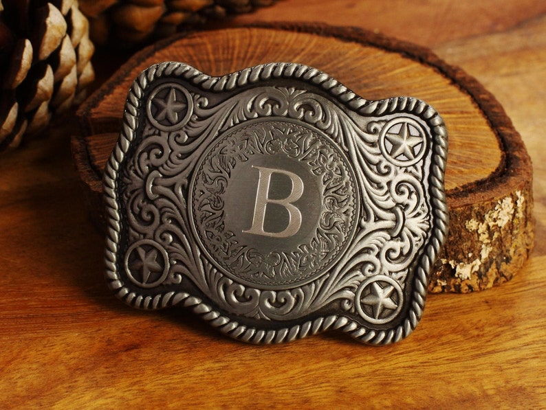 Engraved Custom Belt Buckle, Personalized Groomsmen Belt Buckle, Groomsman Gifts image 2
