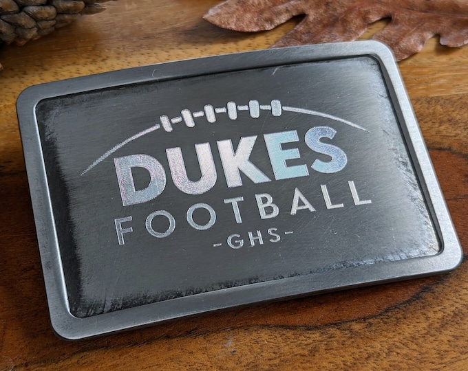 Engraved Belt Buckle, Personalized Silver Belt Buckle for Men, Groomsman Gift, Cowboy Custom Belt Buckle, Birthday Gift for Him, Ranch Logo
