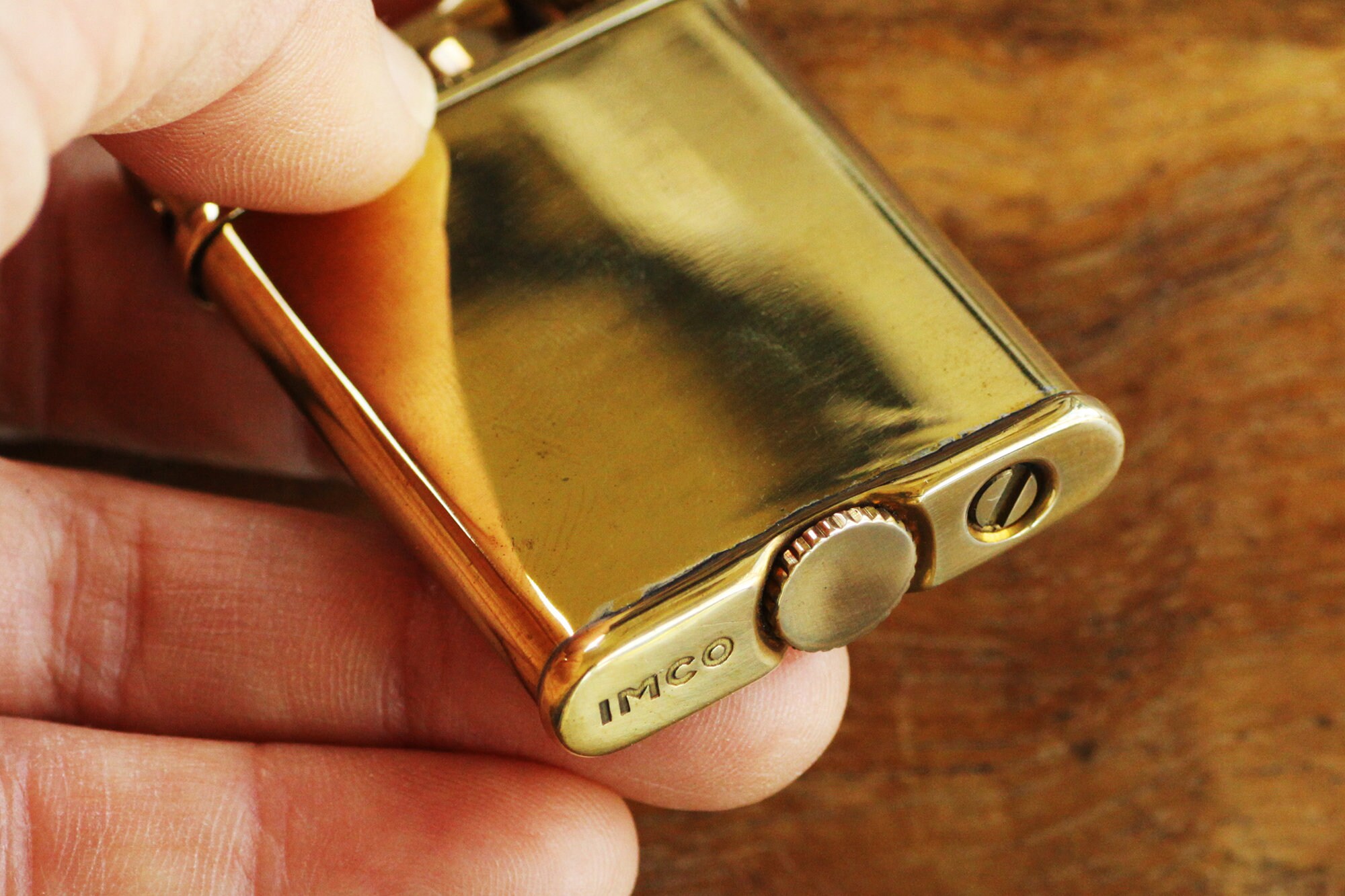 SET OF 5 Engraved Brass Slim Lighters Custom Vintage Style Etsy