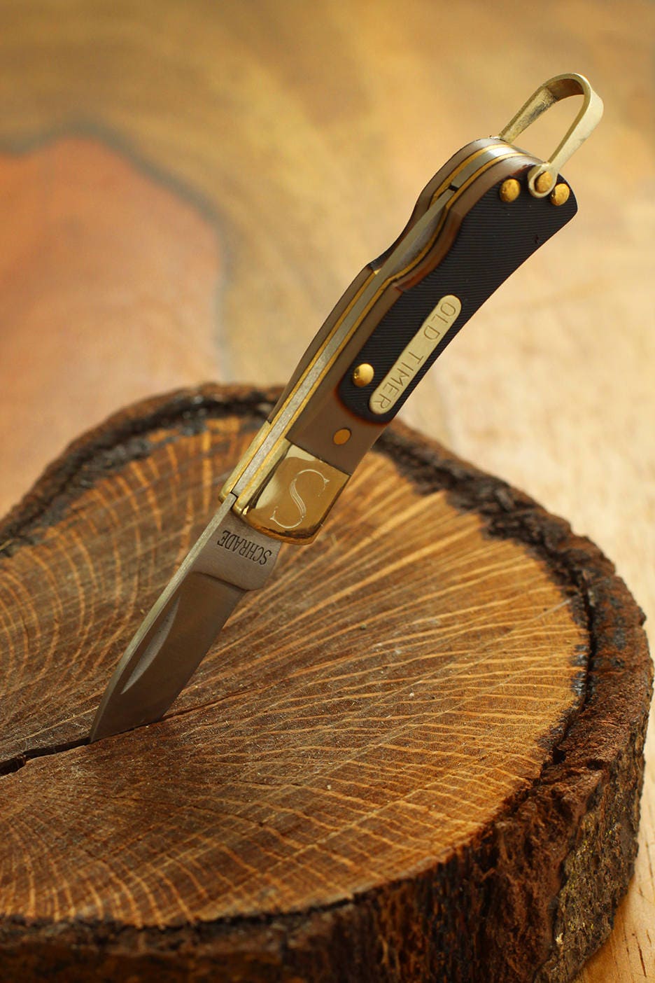 Minimalist Small Keychain Pocket Knife and Free Gift Bag, Personalized Groomsmen Gifts, Old