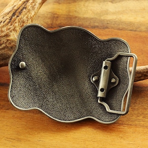 Engraved Custom Belt Buckle, Personalized Groomsmen Cowboy Belt Buckle image 7