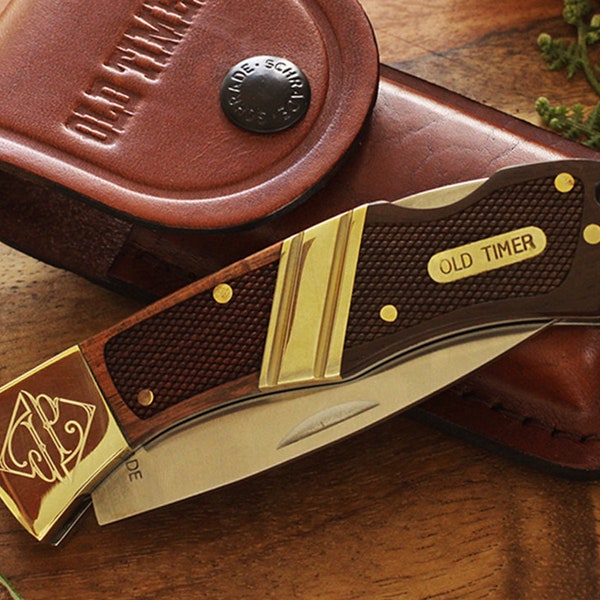 Vintage Old Timer Pocket Knife Etsy