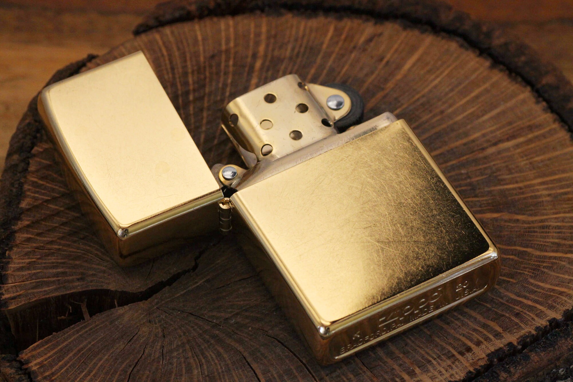 Gold Dust Engraved Official Zippo© Lighter Personalized High Etsy