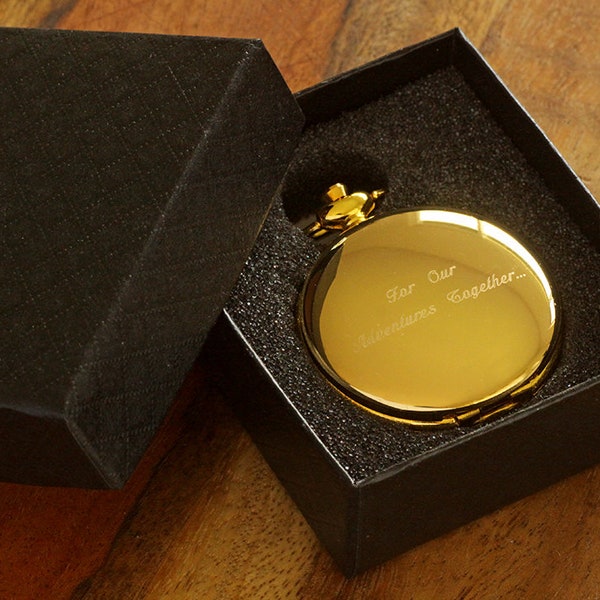 GIFT BOX UPGRADE for Pocket Watch or Compass