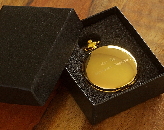 Gift Box Upgrade for Pocket Watch from Our Etsy Store, Not Sold Separately