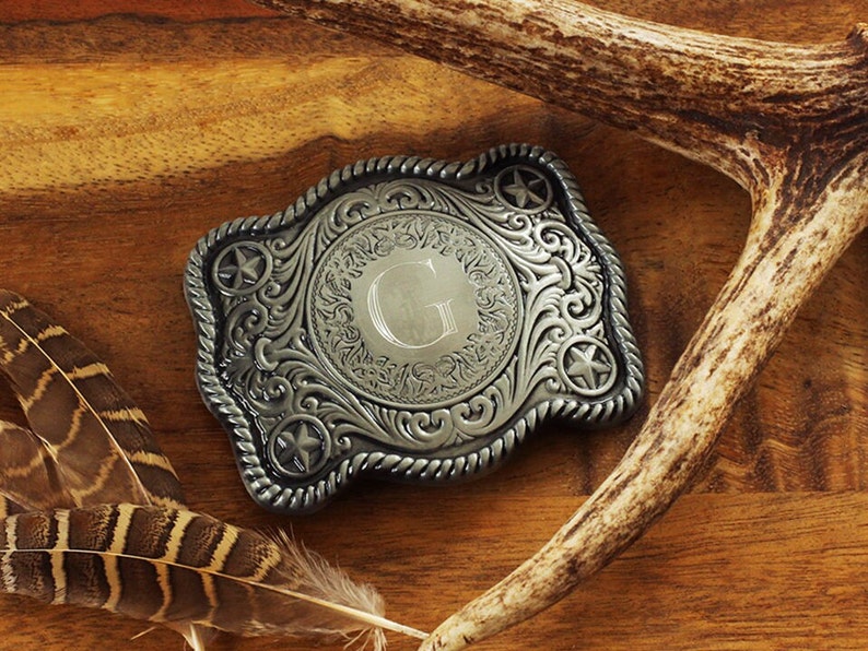 Engraved Custom Belt Buckle, Personalized Groomsmen Belt Buckle, Groomsman Gifts image 4