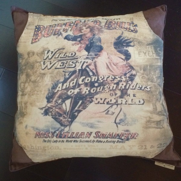 Southwest Pillow, Buffalo Bill