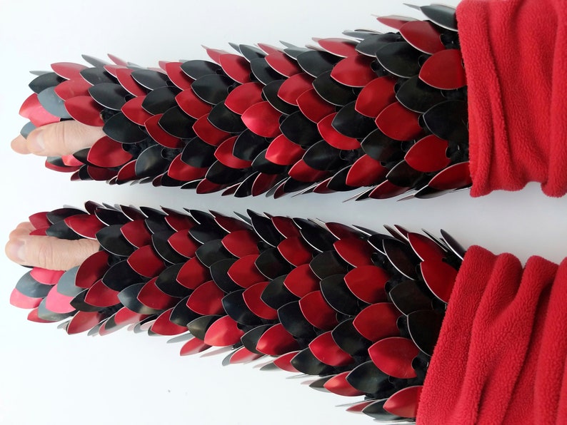 Dragon Scale Gloves Easy Digital Pattern Etsy