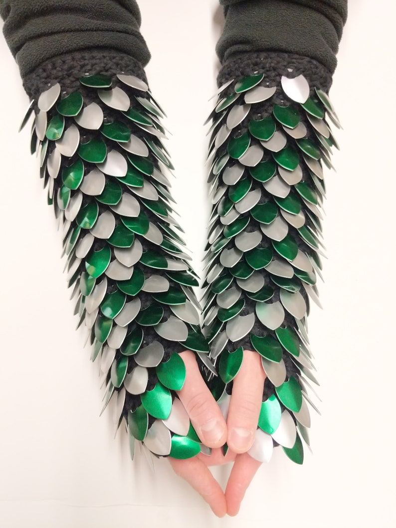 Dragon Scale Gloves Easy Digital Pattern Etsy