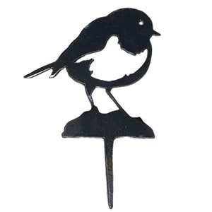 Metall Vogel •Kunstmetall Rotkehlchen •Rostiges Metall Rotkehlchen •Garten Vogel •Gartendeko •Metallkunst •Gartendeko