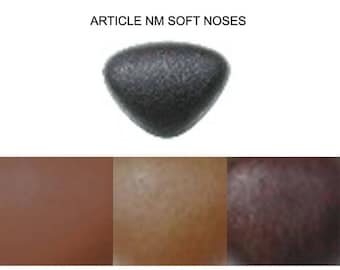 15mm Plastic Safety Nose 15mm x 12mm Article N Available in 7 Colours Triangle Shape w Plastic or Metal Washer Size 2 Teddy Bear Plush Toy