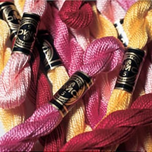 1 Skein DMC Pearl Cotton Article 115 Size 5 Cross Stitch Needlework Thread Needlepoint Embroidery coton perle