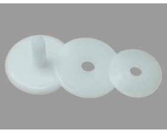 Pkg of 5 Joints 16mm to 65mm Premium Quality Plastic Safety Doll Joints Each joint has 3 pieces FREE North American Shipping Made in Germany