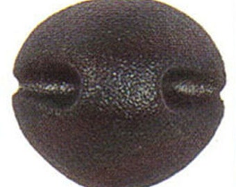 One Plastic Safety Nose Black Article 03 Sizes 7mm - 24mm with Metal Washer Animal Nose Plushie Teddy Bear Stuffed Animal Plush Toy