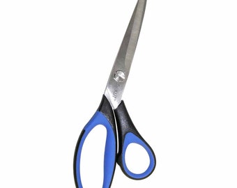 Softkut Dressmaker Scissors 8 1/4" (21cm) Double Ground Extra Sharp Blades Ergonomic Soft Touch Grip Lifetime Guarantee