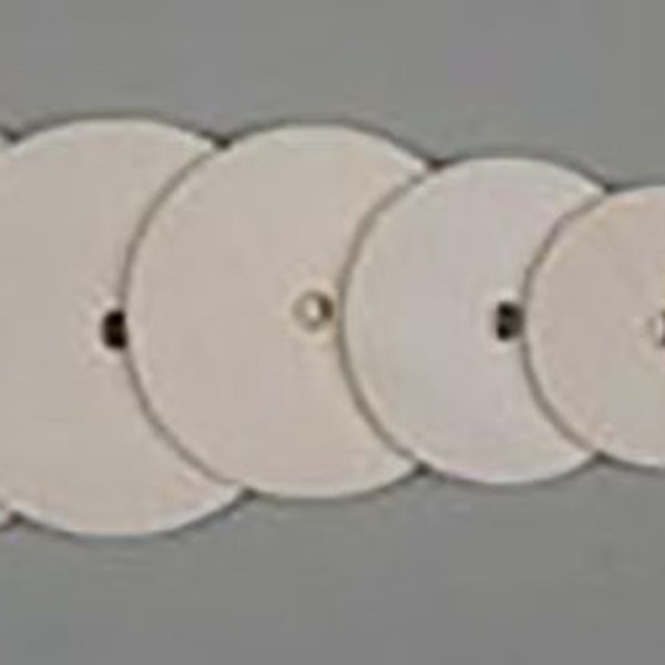Paquet de 50 disques de contreplaqué de 15 mm à 55 mm pour la fabrication de goupilles fendues en peluche ours en peluche peluche Livraison gratuite en Amérique du Nord