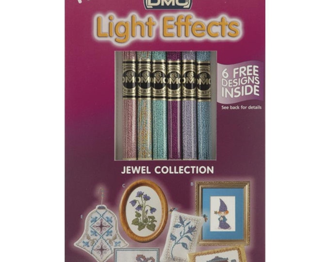 DMC Light Effects Metallic Threads Choose From 5 Colour Collections - 6 ...
