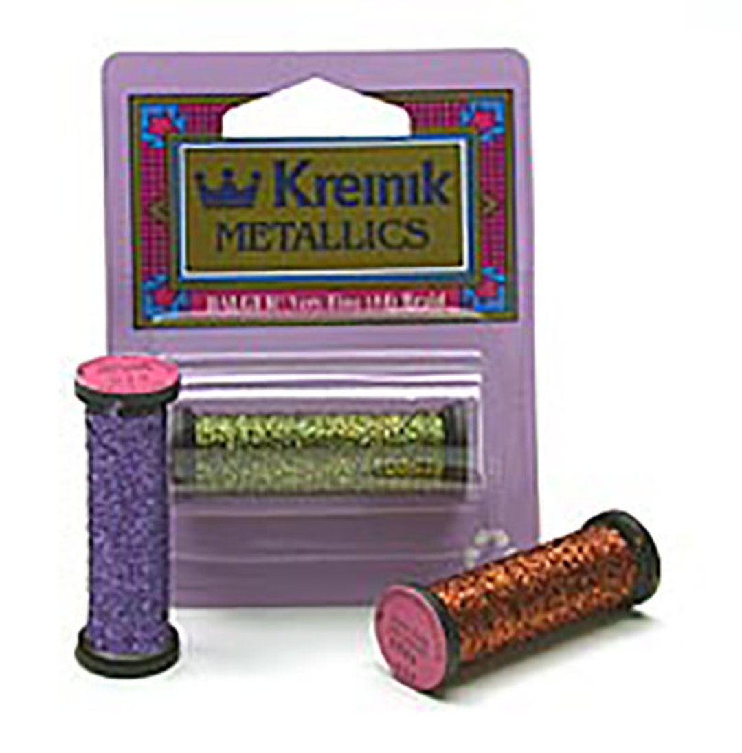 Kreinik Metallic 4 Very Fine Braid Colours 001 421 11 Meter / 12 Yard