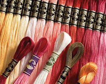 50 Skeins DMC 6-Strand Cotton Floss Article 117 Cross Stitch Needlework 50 Best Sellers or your colour choices.