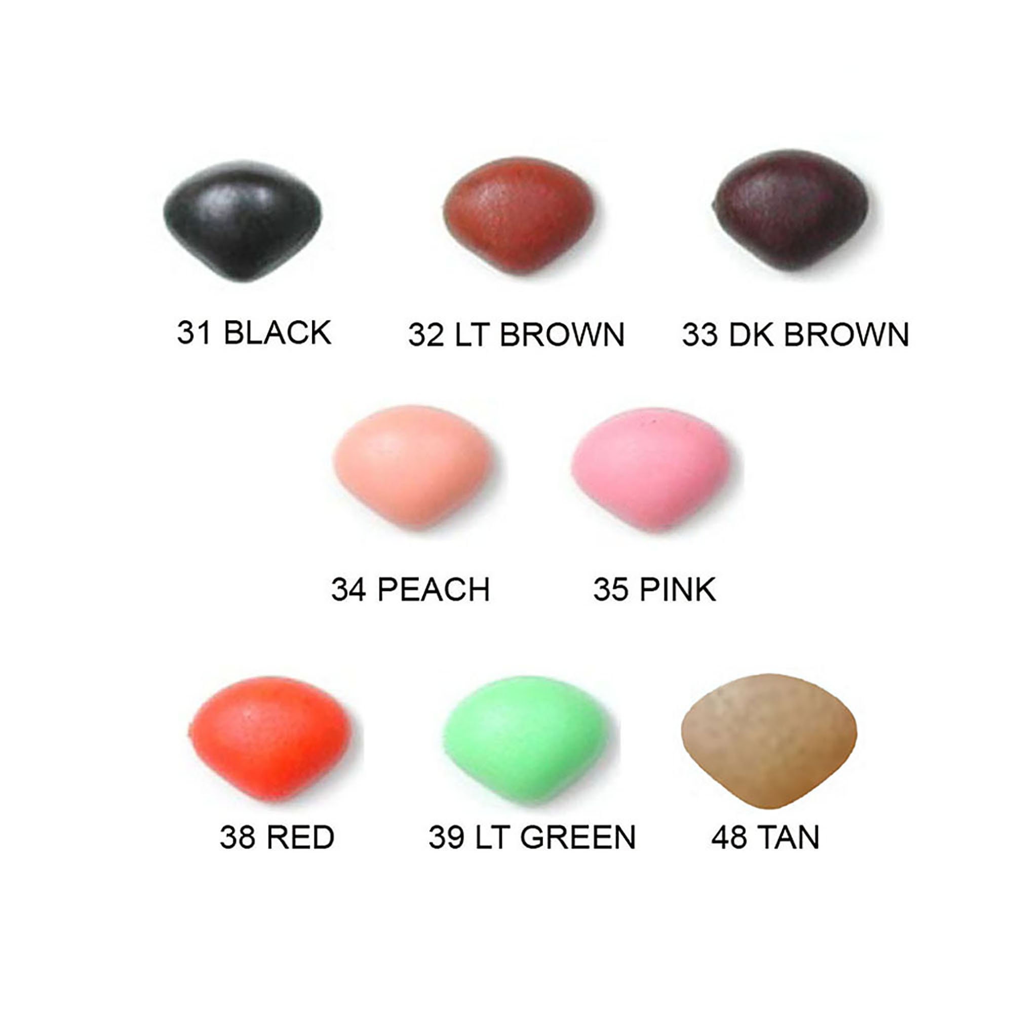 OSALADI 100pezzi Naso Sicurezza In Plastica Per Orsacchiotti - Foto 4