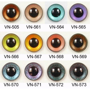 1 Pair 14mm Article UL Plastic Safety Eyes Round Pupils Plastic Washers  Teddy Bear Doll Puppet Plush Toy Stuffed Animal Plushie Soft Crafts