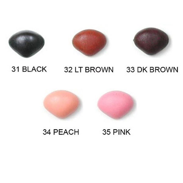 1 8mm Plastic Safety Nose 8.1mm x 6.1mm Size 0 Article 09 Animal Nose Teddy Bear Stuffed Animal Plush Toy